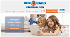 Desktop Screenshot of matcoservices.com